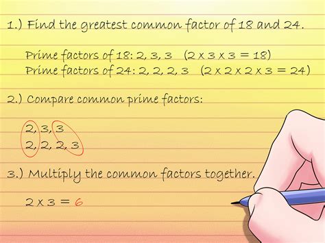 how to.find the gcf|how do you calculate gcf.